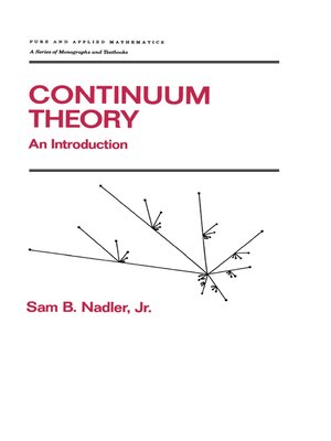 cover image of Continuum Theory